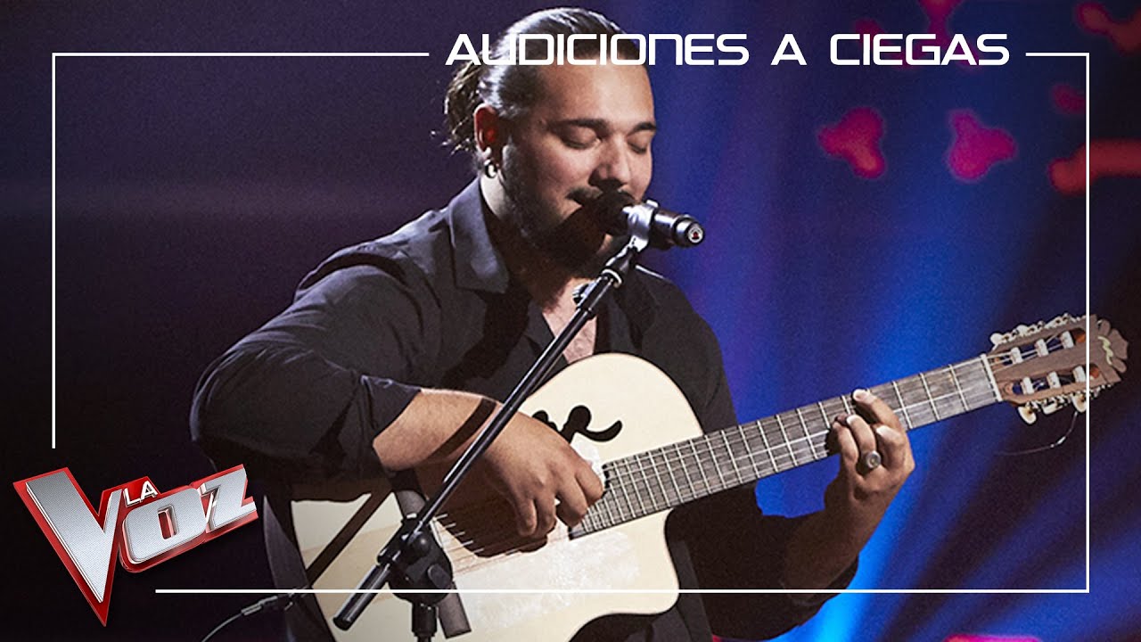 Ezequiel Montoya canta 'Te conozco bien' | Audiciones a ciegas | La Voz Antena 3 2021