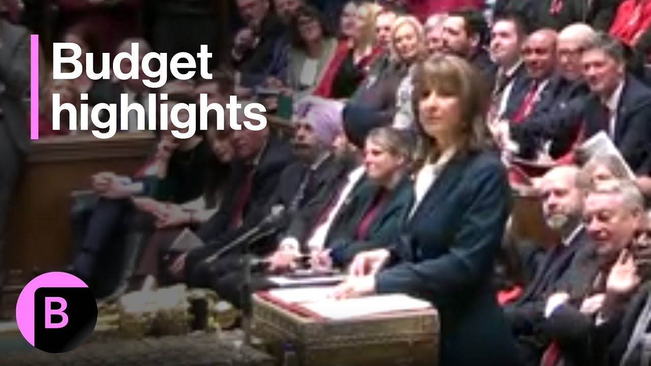 UK Budget: Watch the Key Moments From Reeves' Speech