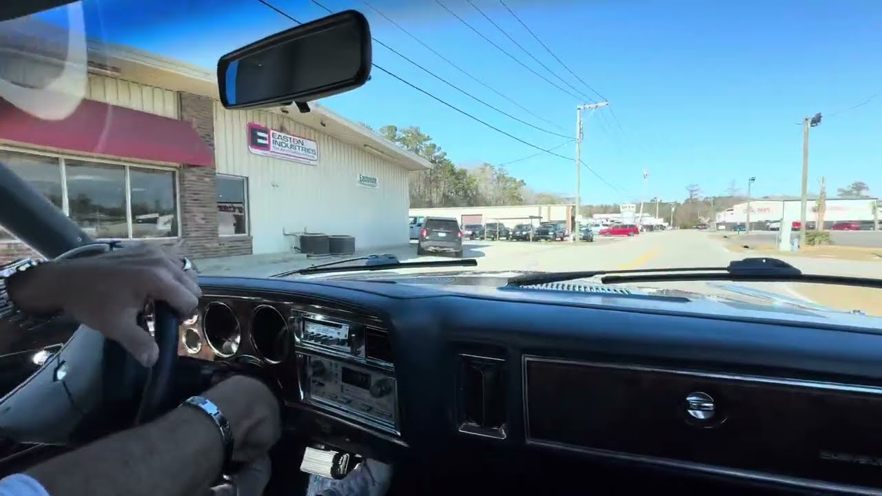 Видеозапись за рулём Chrysler Fifth Avenue 1987 года! 32 000 реальных миль