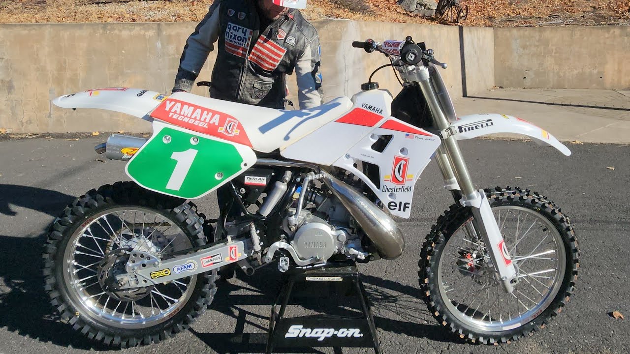 1990 YAMAHA YZ250 CHESTERFIELD Donny Schmit REPLICA