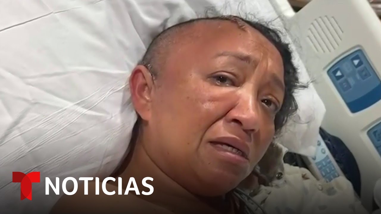Madre que sufrió derrame cerebral denuncia lo que vivió en centro de detención | Noticias Telemundo