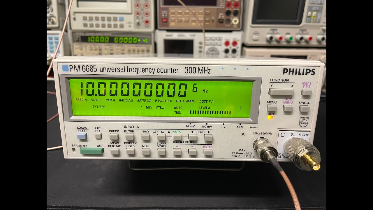 #233 Разборка и очистка частотомера Fluke Philips PM6685 8 ГГц
