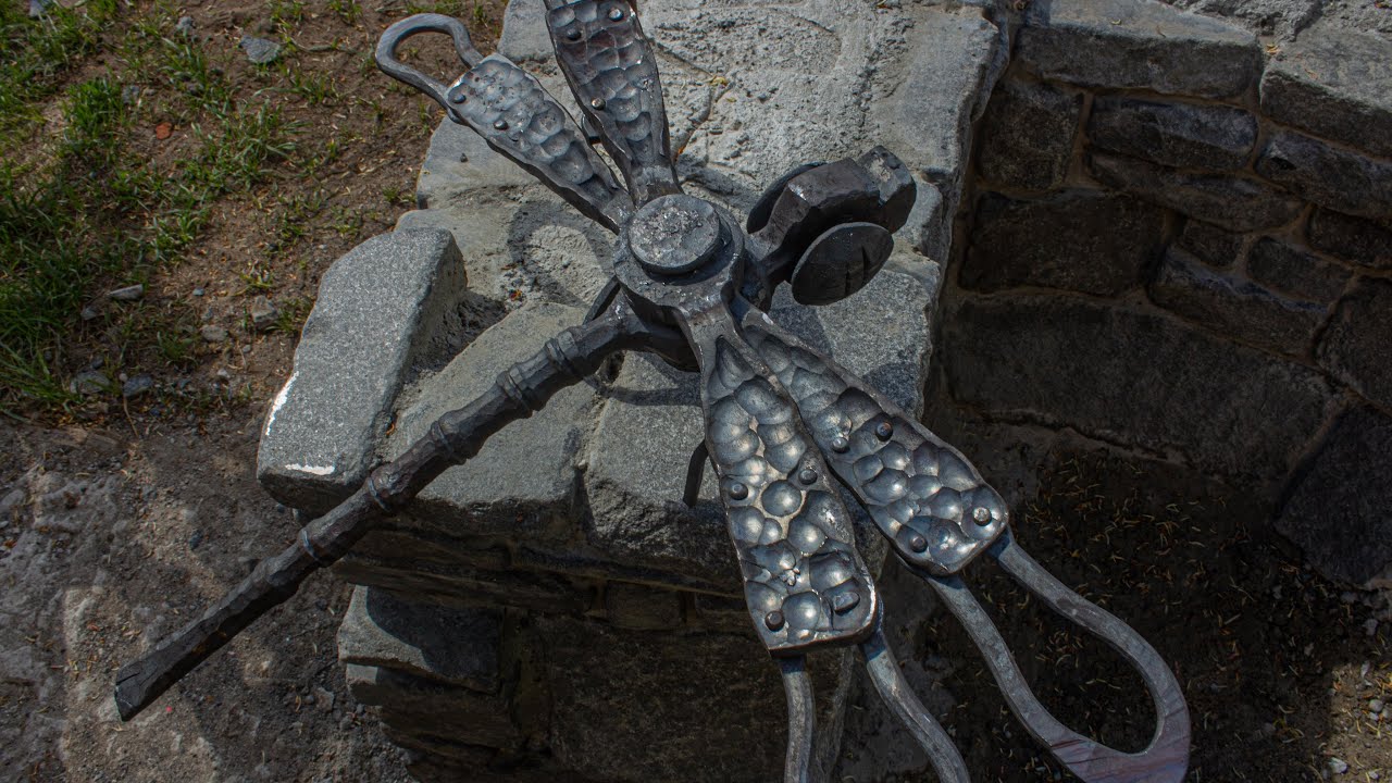 Кованая Стрекоза. Forged dragonfly