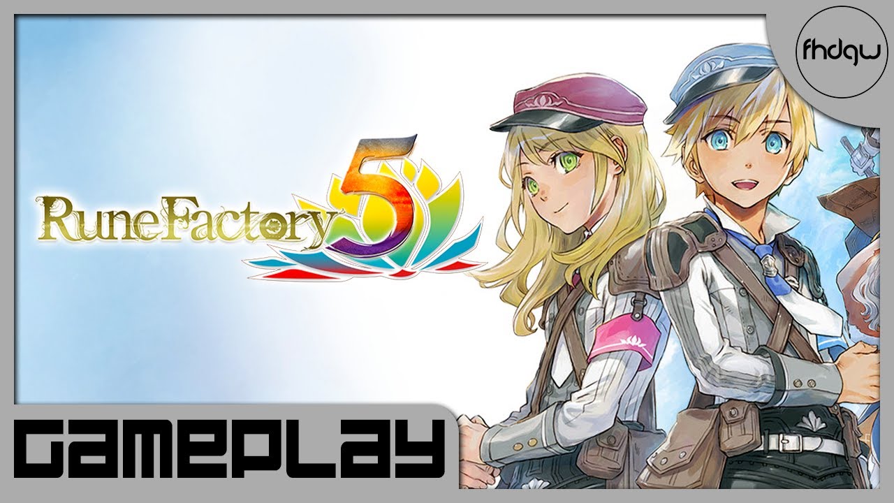 RUNE FACTORY 5 Gameplay (PC 4K 60FPS) - No Commentary