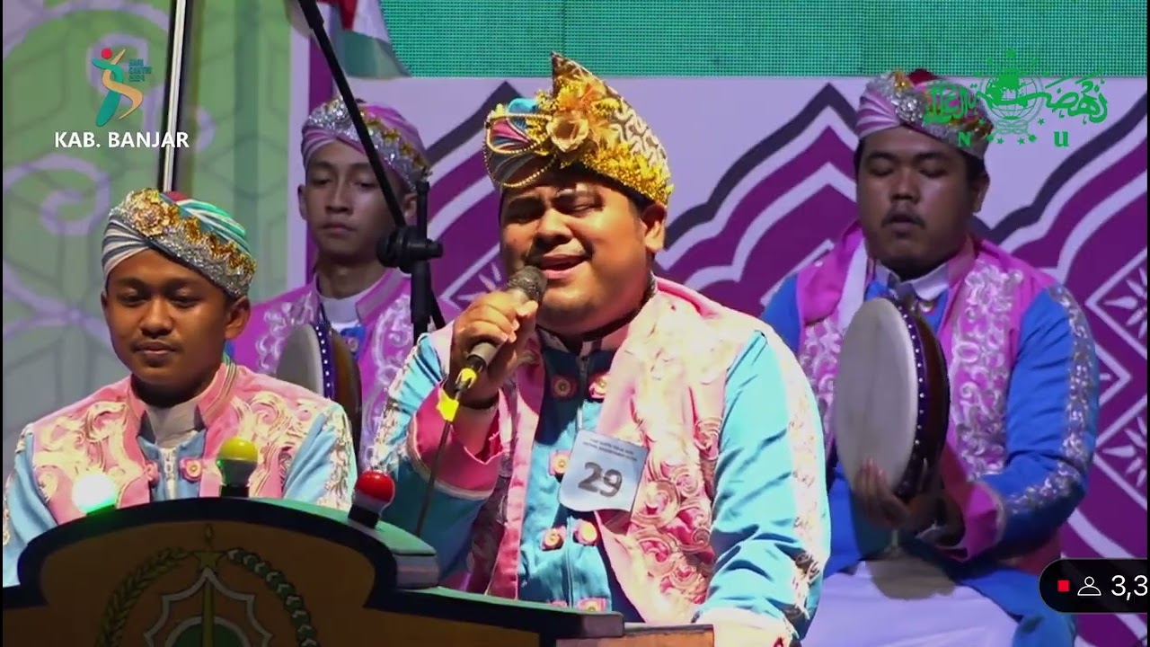 PP.Darussalam_Terbaik I Festival Habsy Hari Santri Nasional ke 10 Kab Banjar_27 Oktober 2024