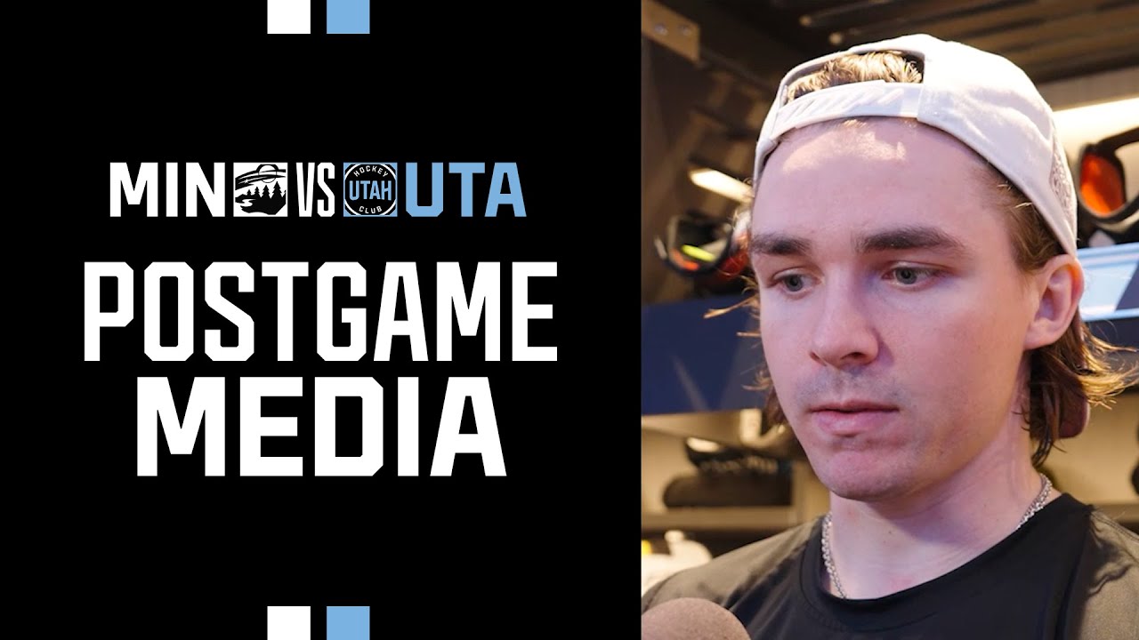 Clayton Keller, Sean Durzi and André Tourigny | 02.27 Postgame Media