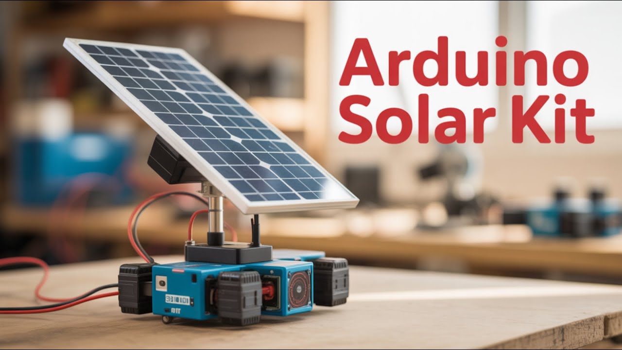 &iexcl;Construye tu propio seguidor solar f&aacute;cil y r&aacute;pido! con el Kit solar de Keyestudio para Arduino
