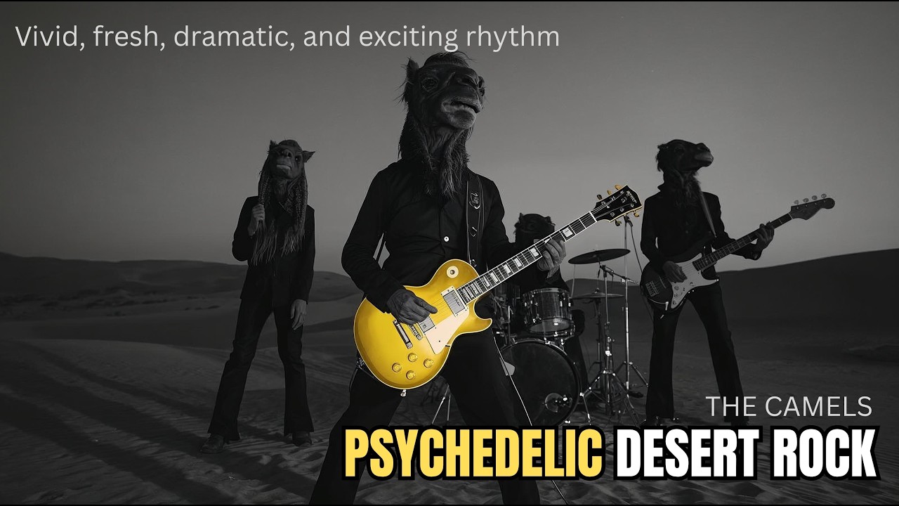 Desert Rock Flow &ndash; Deep Psychedelic Bass Grooves for Study & Relaxation#psychedelicrock #desertrock