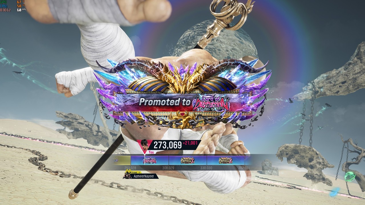 TEKKEN 8 | Mr Wolverine (Law) vs Kaita (Lars) | Promotion to Lord of Destruction 🏆🔥