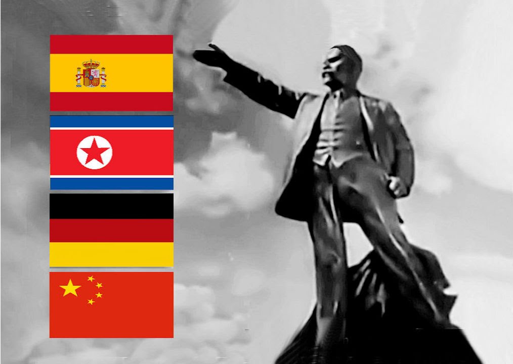 1945 Version Oficial del Himno Sovietico.  For Cuba, North Korea, Deutschland and China
