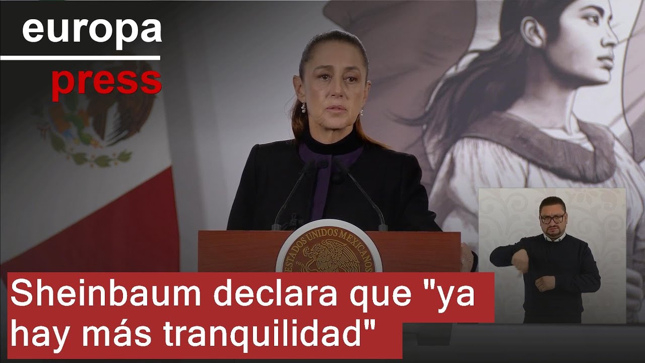 Sheinbaum ensalza al Ejército por el operativo contra 'El Mencho': 