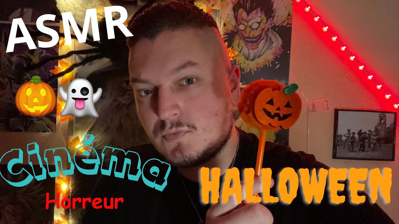 #ASMR Halloween 🎃 Cinéma d’horreur 😱🎬