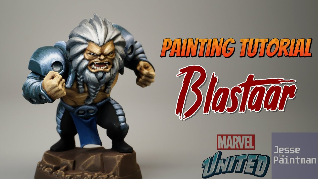 Painting Blastaar from Marvel United Multiverse | Miniature Painting Guide E14