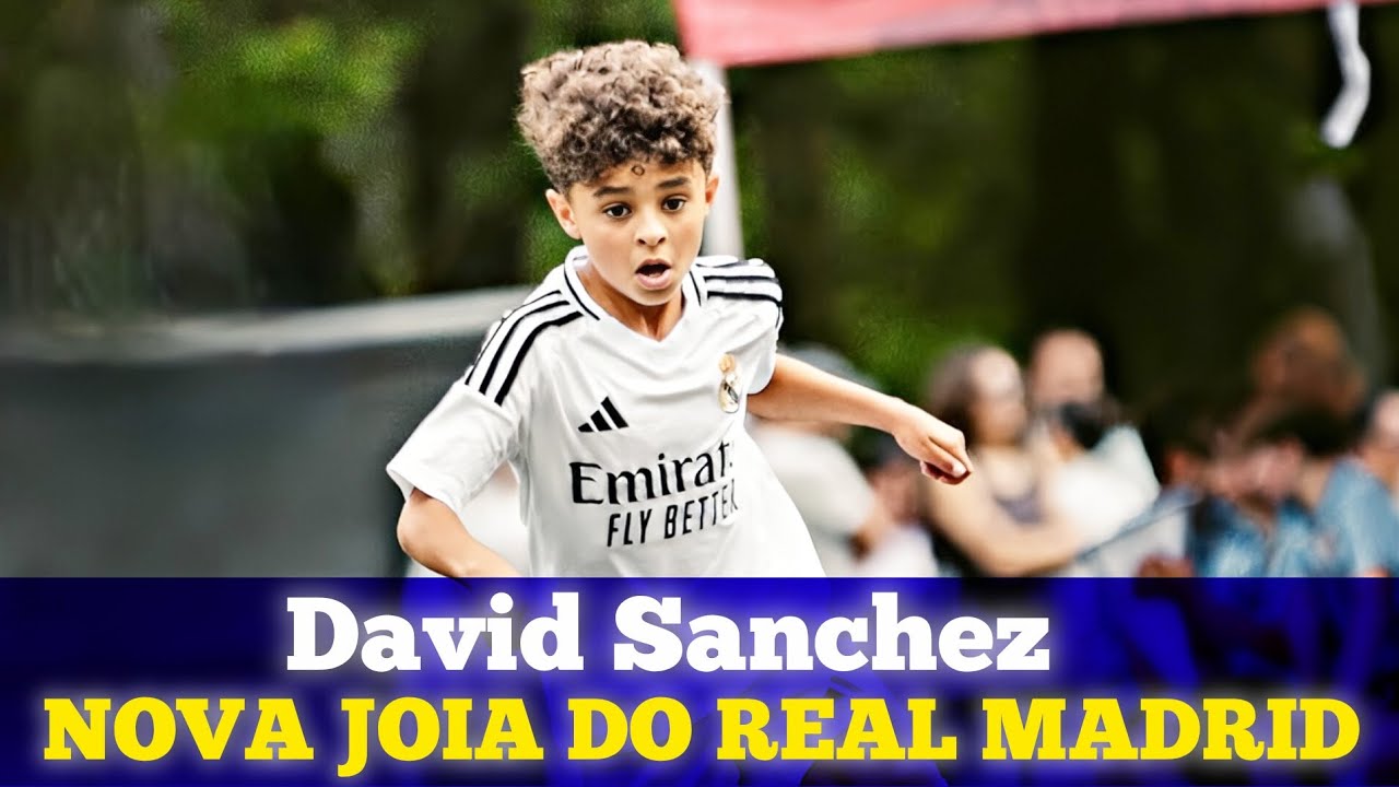 DAVID SANCHEZ A NOVA PROMESSA DE 11 ANOS  DO REAL MADRID #football #foryou #realmadrid #davi