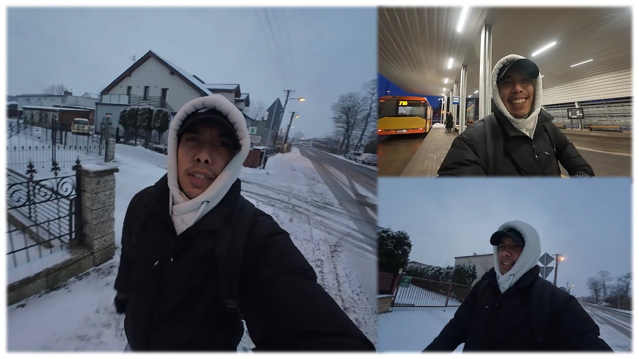 Lost in a Frozen City ❄️|| A Simple Trip That Turned Into an Adventure || Snowy Poznań🇵🇱|| 23rd Vlog