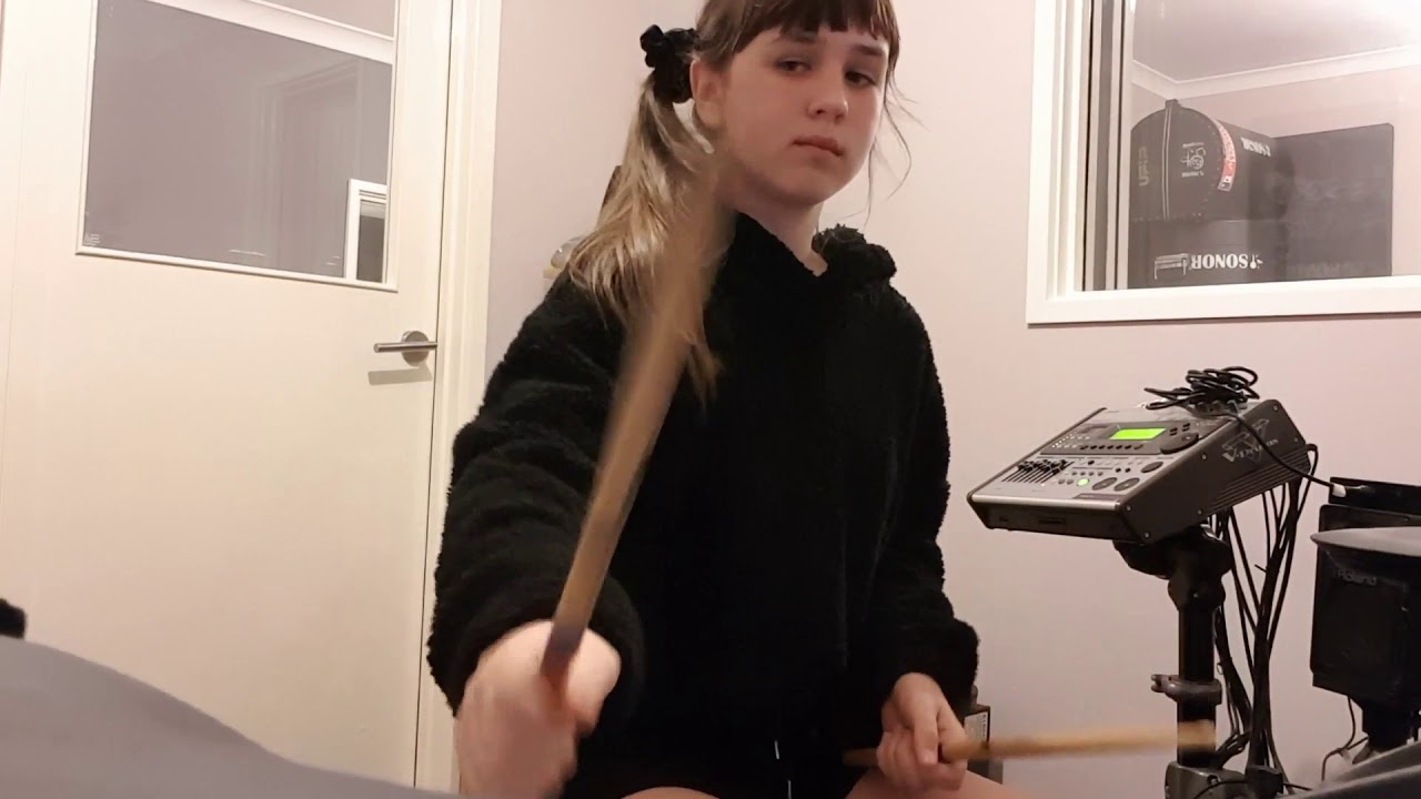 Drum Covers  By Gabby Drummer - Iron Maiden / Metallica & Bon Jovi
