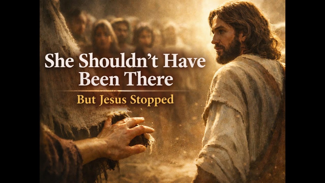 She Wasn’t Allowed to Be There — But Jesus Stopped **🔥、🙏、⏳**