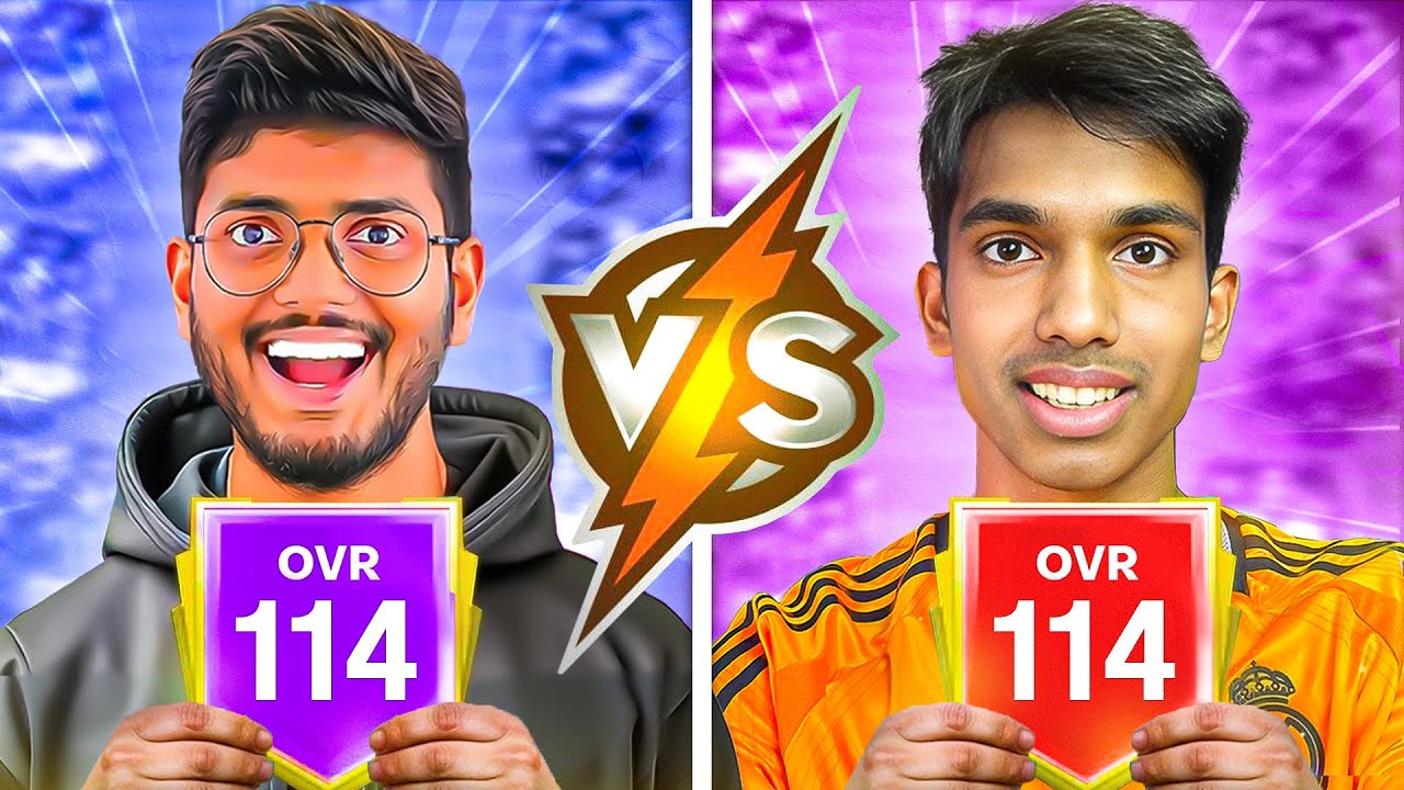 114 RkReddy против 114 @VishyFC - FC MOBILE