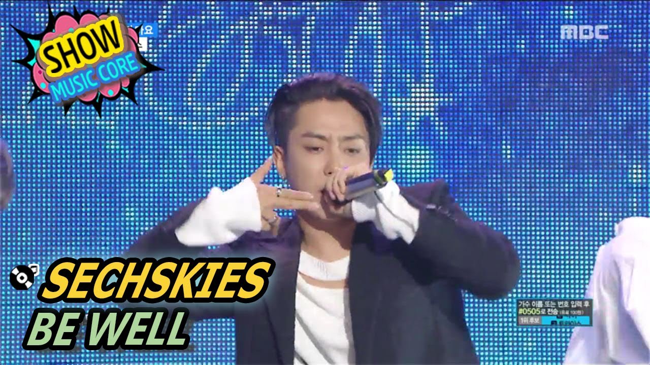 [HOT] SECHSKIES - BE WELL, 젝스키스 - 아프지 마요 Show Music core 20170527