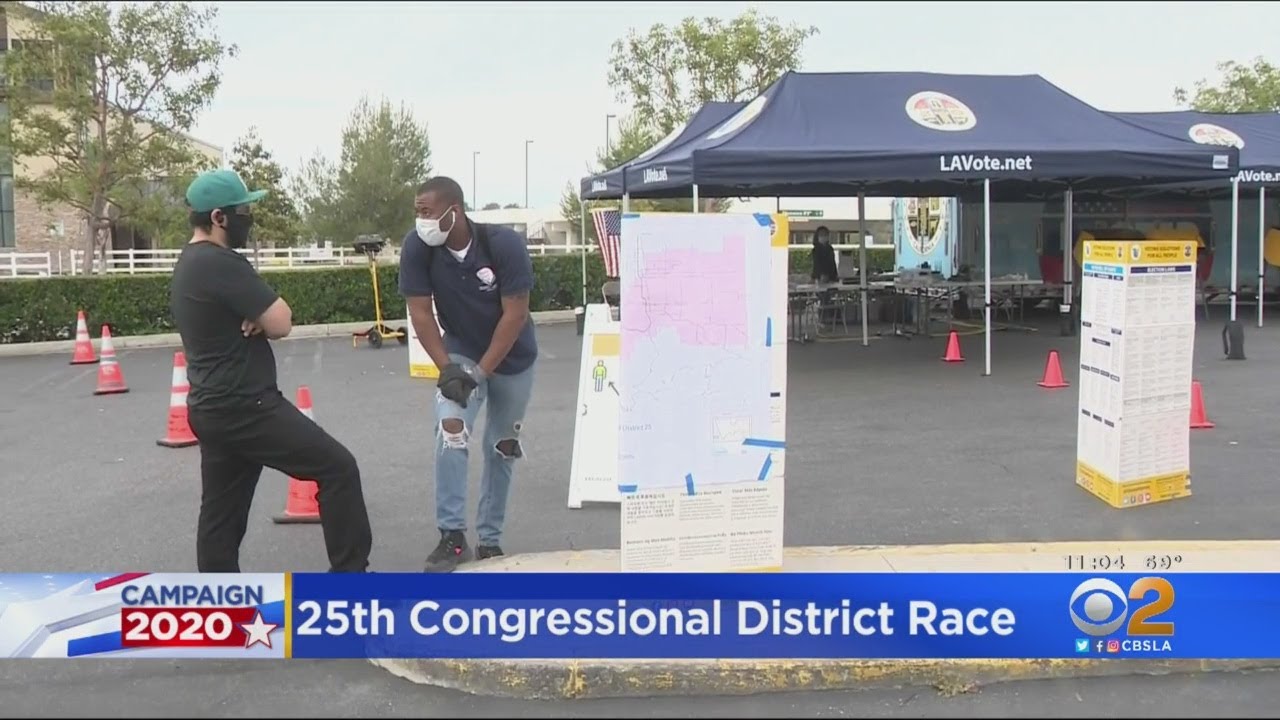 Outdoor Polls Open For 25th Congressional District Election