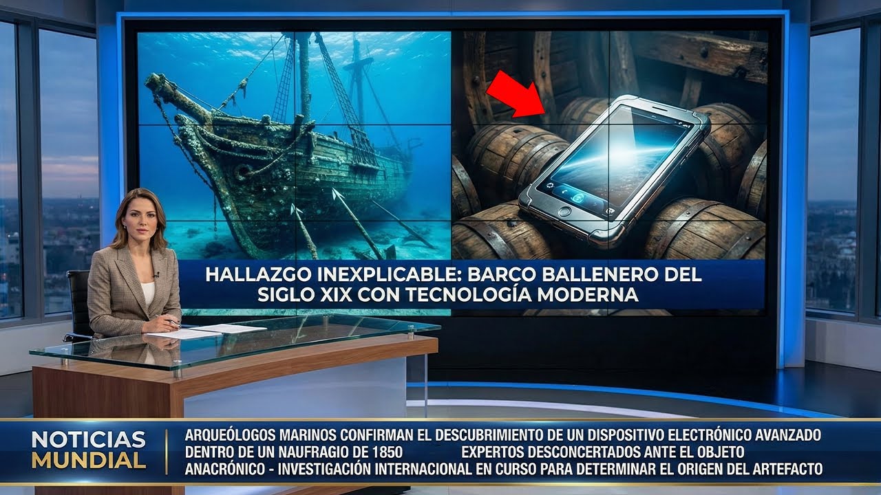 Barco BALLENERO Del Siglo XIX Revela OBJETOS IMPOSIBLES