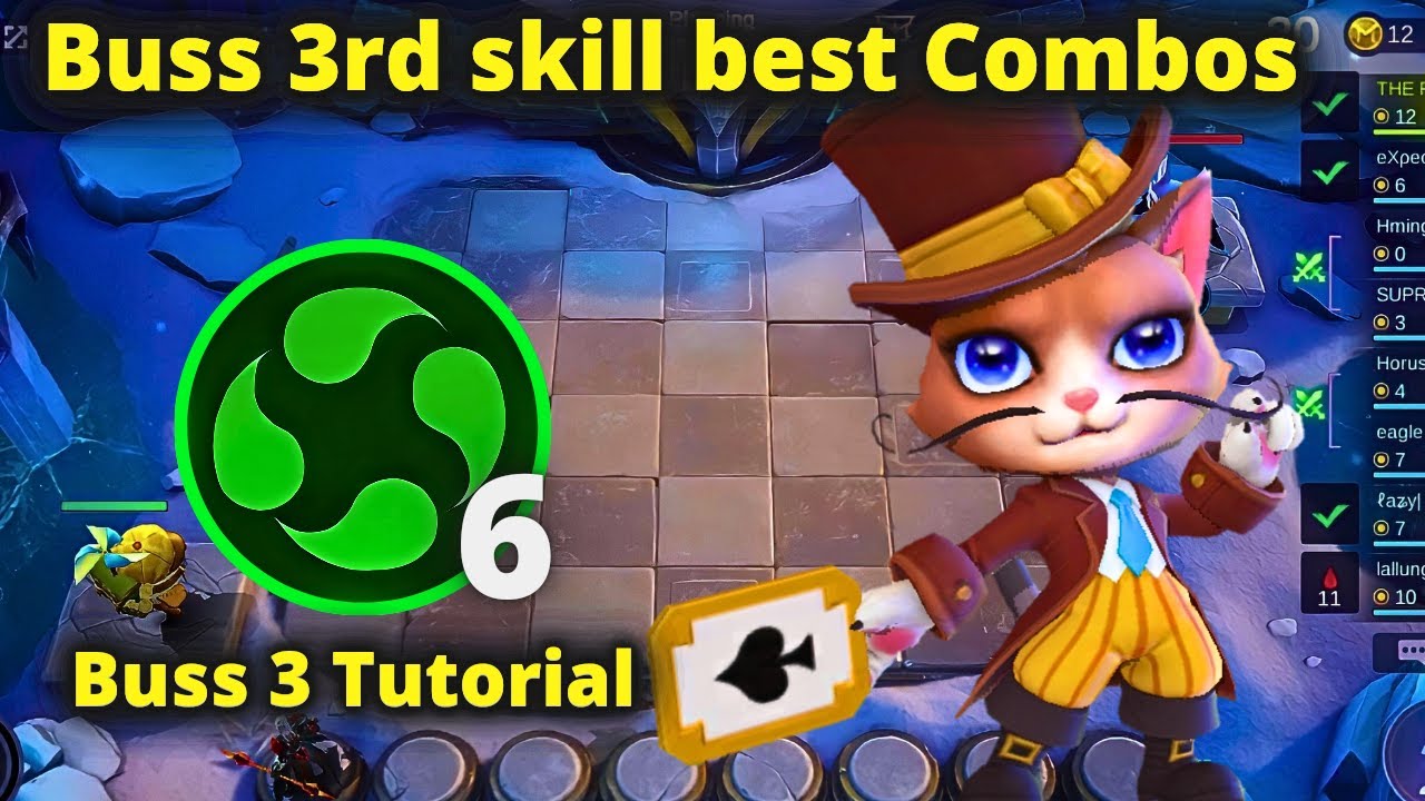 MY FAVOURITE SYNERGY COMBOS FOR BUSS 3RD SKILL | MLBB MAGIC CHESS BEST SYNERGY COMBO TERKUAT FREEZE