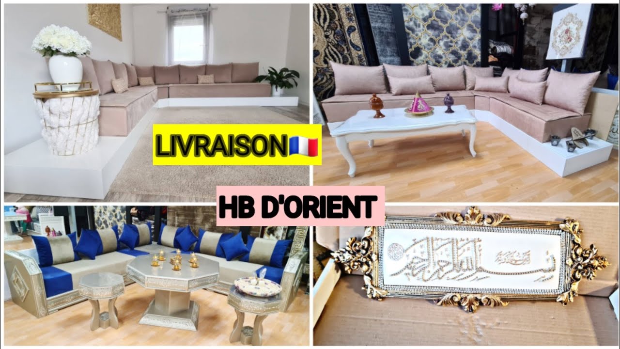 HB D'ORIENT SALON MAROCAIN SUR MESURE 21/22 #SALON_MAROCAIN_2021 #CLERMONT-FERRAND #Salon #tendance