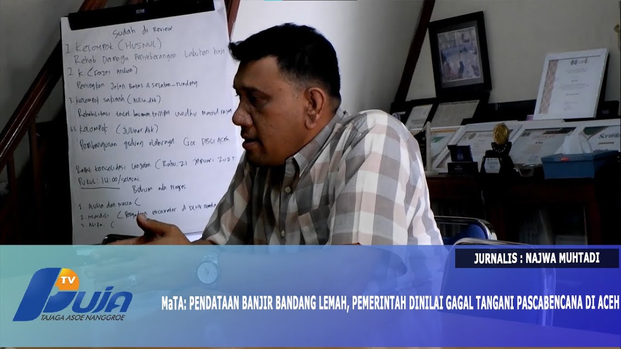 MaTA: Pendataan Banjir Bandang Lemah, Pemerintah Dinilai Gagal Tangani Pascabencana di Aceh