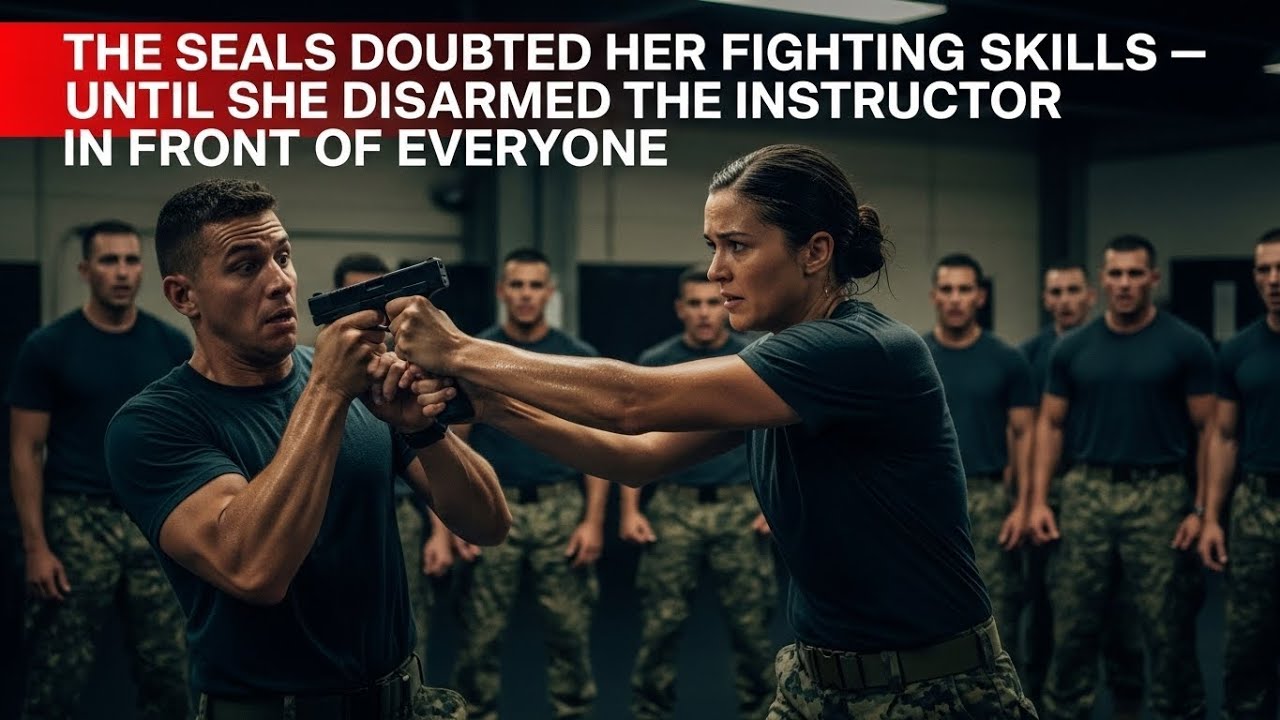 The SEALs Doubted Her Fighting Skills — Until She Disarmed the Instructor in Front of Everyone....