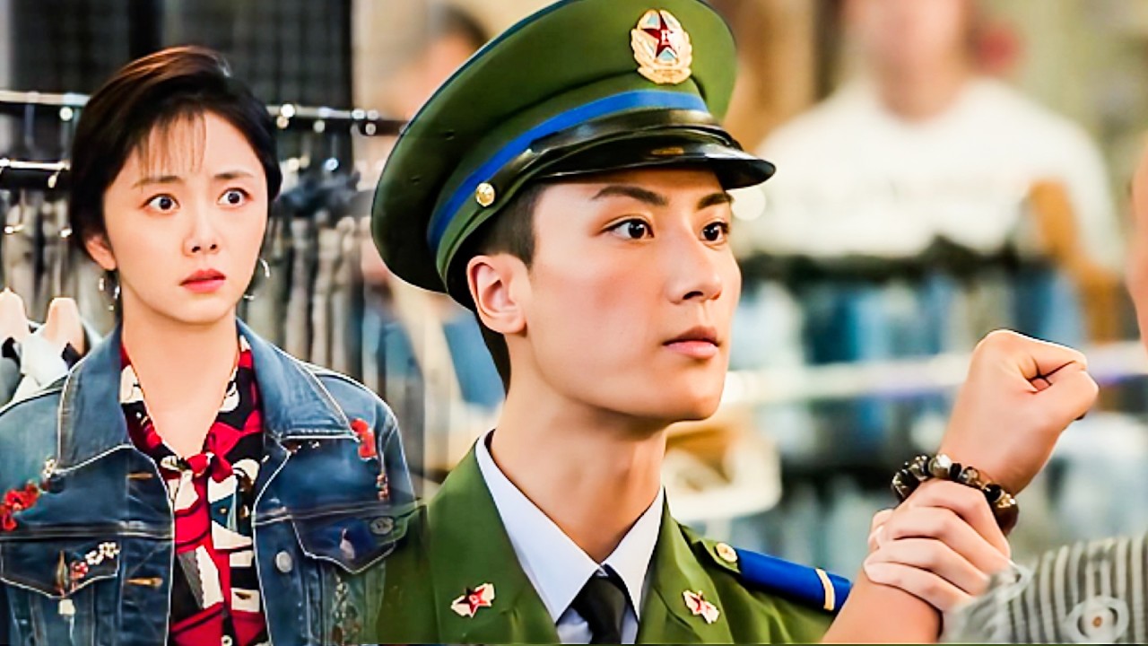 灰姑娘被流氓骚扰，下秒警官初恋及时出现守护她，让她瞬间沦陷！👮‍♂️#谭松韵 #tansongyun