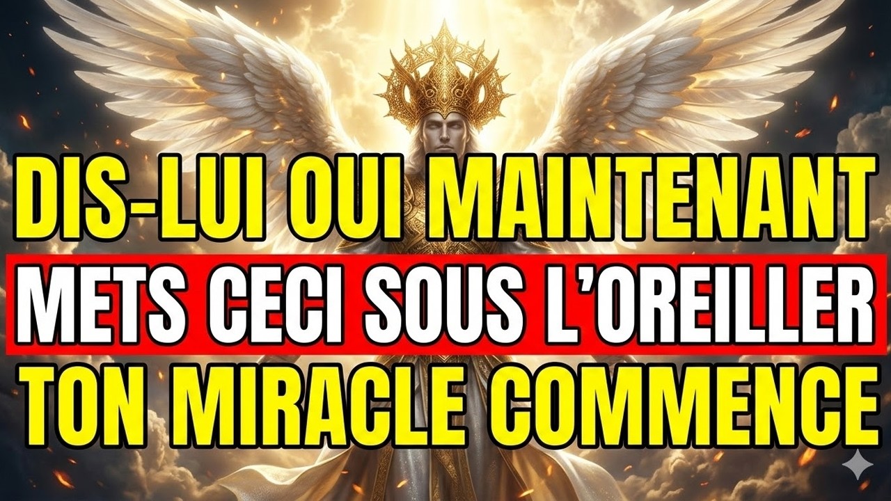 ÉLU(E)‼️ DIEU DIT : METS CE PAPIER SOUS TON OREILLER CE SOIR — TA VIE VA CHANGER !