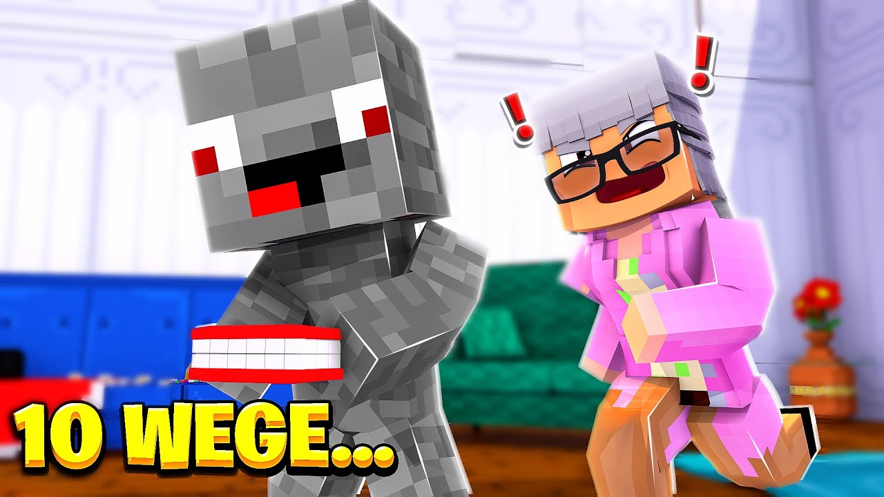 10 WEGE eine OMA zu ÄRGERN in Minecraft !