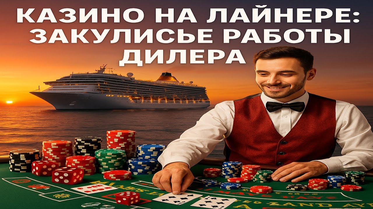 Казино на корабле: Как реально устроена работа дилера на круизном лайнере.🎰🛳️