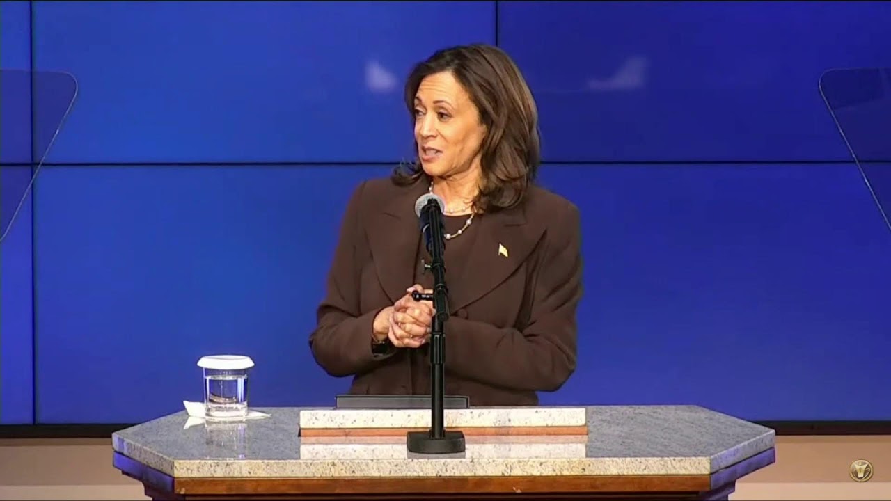 Kamala Harris at Church of Christian Compassion, Philadelphia