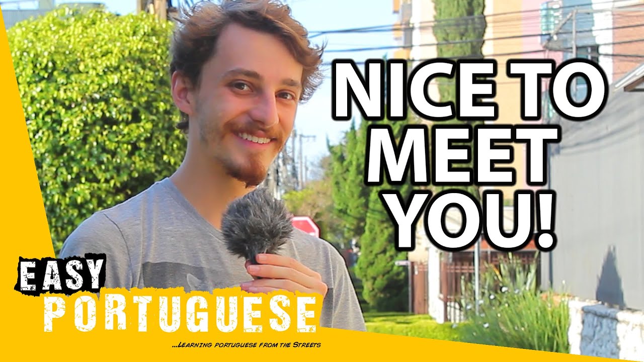 Introduce Yourself in Brazilian Portuguese | Super Easy Brazilian Portuguese 7