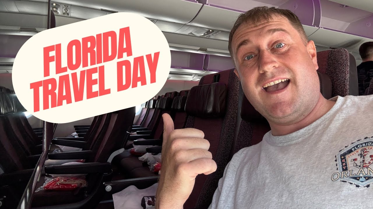 Florida TRAVEL DAY! Virgin Atlantic Edinburgh to Orlando / Universal's Dockside May 2025