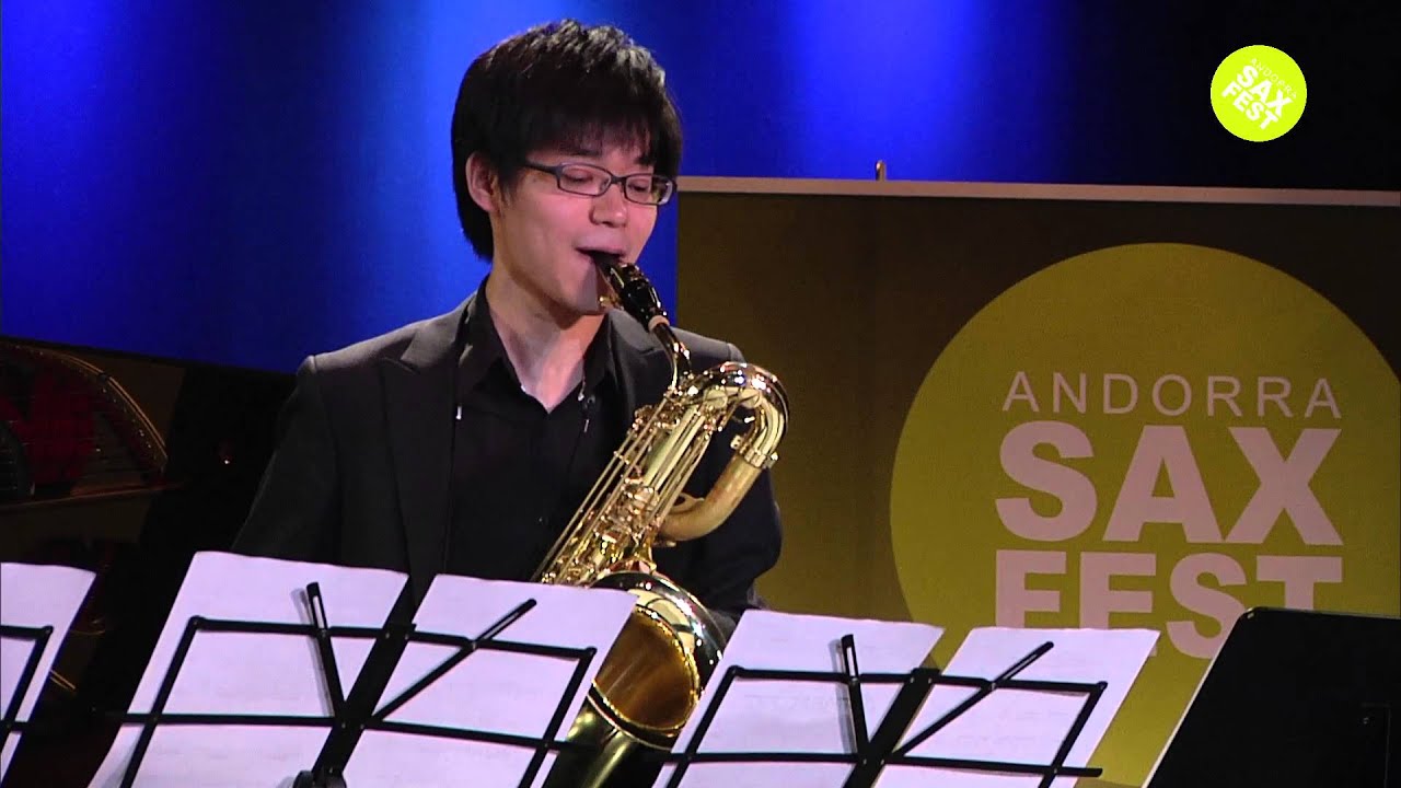 MAKOTO HONDO - 2nd ROUND - II ANDORRA INTERNATIONAL SAXOPHONE COMPETITION 2015