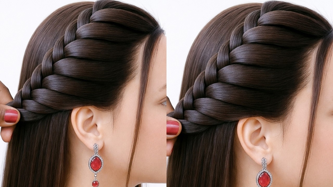 New Beautiful Hairstyle - Latest Hairstyle For Girls | Hair Design | Hairstyle For Wedding