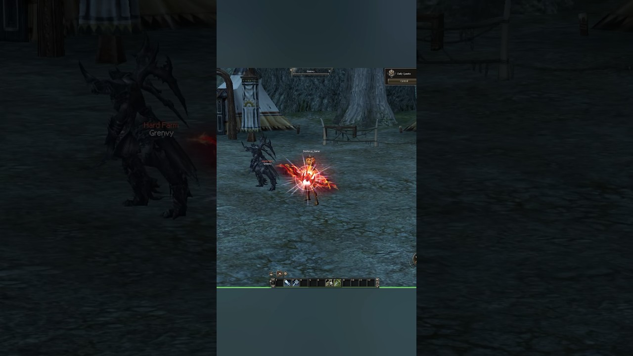 Autofarming on our server with a VIP card #interlude #lineage2 #scryde #essence #pvp #server