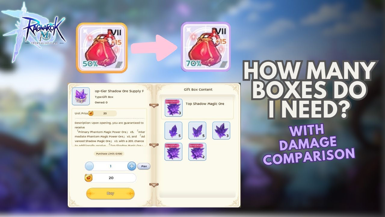 Ragnarok M Eternal Love | I Made My Second Shadow Equip Accessory at 70%