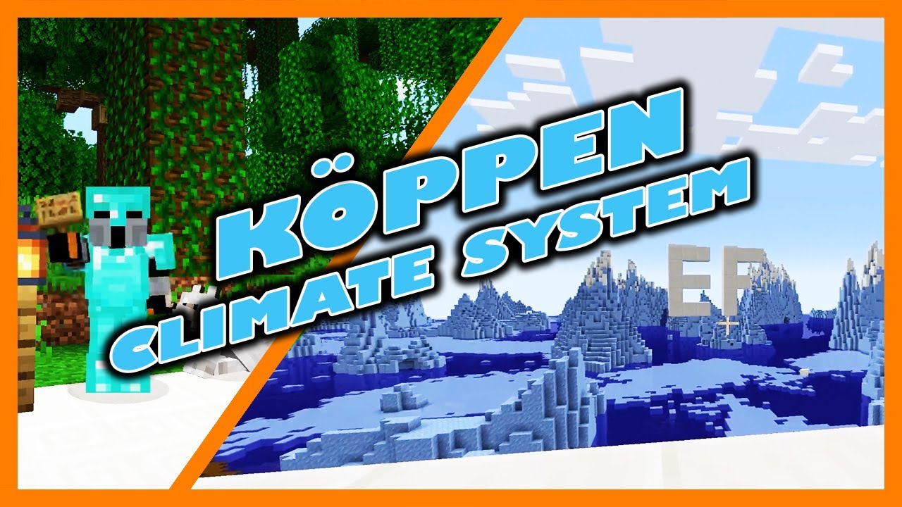 K&ouml;ppen climate system explained in Minecraft