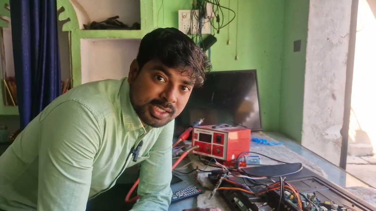 TITLE: 32 Inch LED Panel CKV Line Cut Repair | Panel Line Problem Solution | @technicalAjay6019