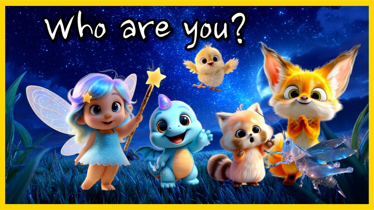 🎵 Kids Song | Who Are You? | Melo & Meloo Kids – Who’s the Friend at Night?