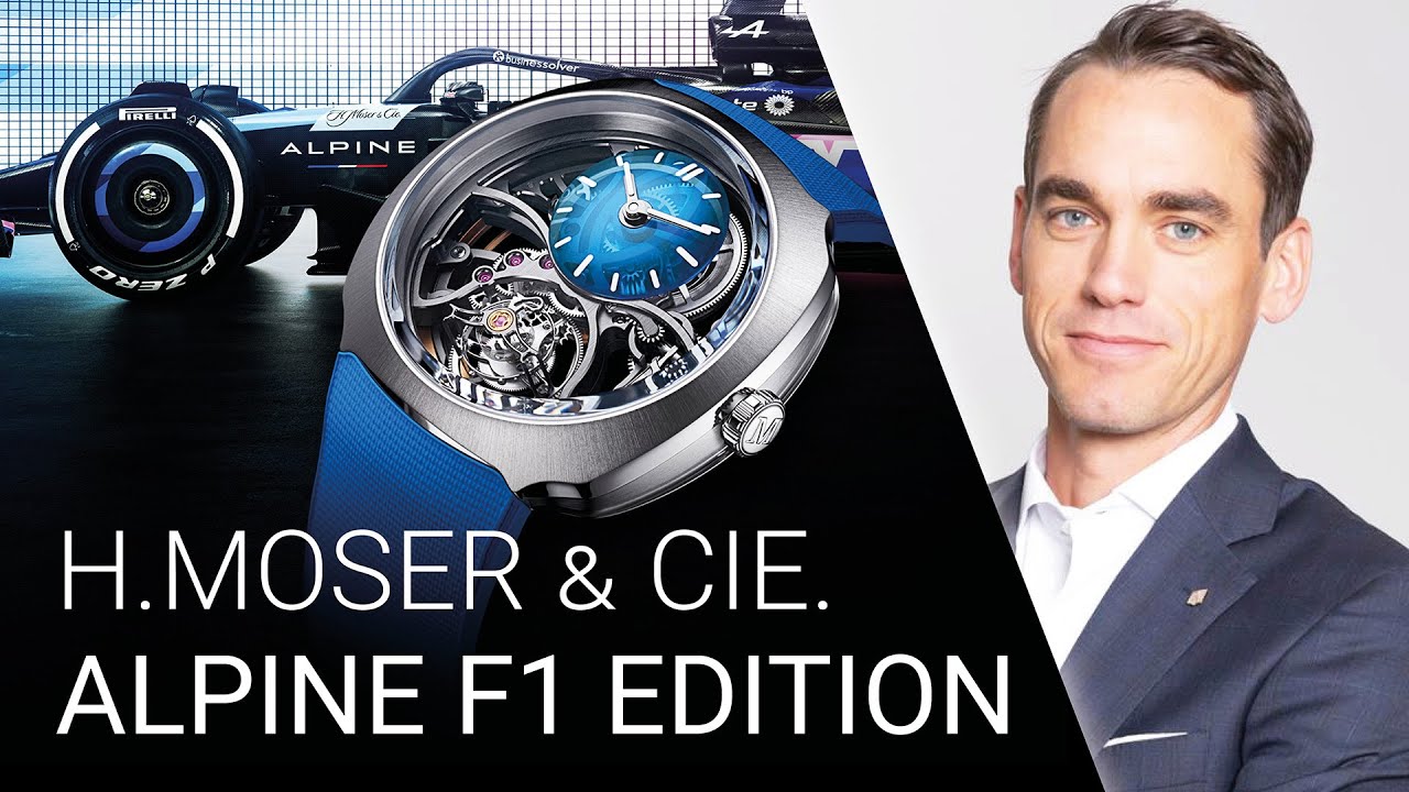 Talking new watches and F1 with H.Moser CEO Edouard Meylan