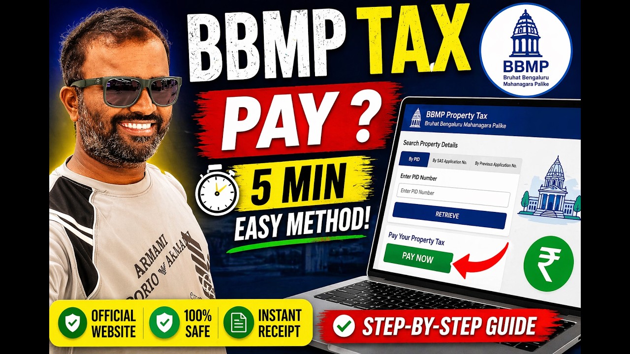 How to Pay BBMP Property Tax Online 2026 | Step-by-Step Guide