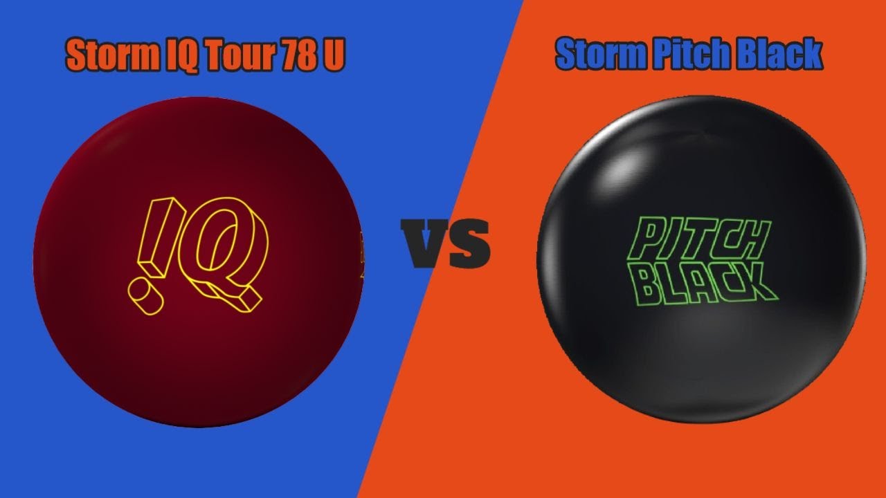 Обзор шара для боулинга Storm Storm IQ Tour 78/U в сравнении с обзорами шара Storm Pitch Black Emax