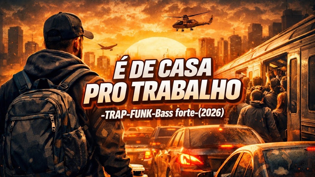 Trap-Funk-É de casa pro trabalho-grave batendo forte (2026)#príncipedoshits #musica 