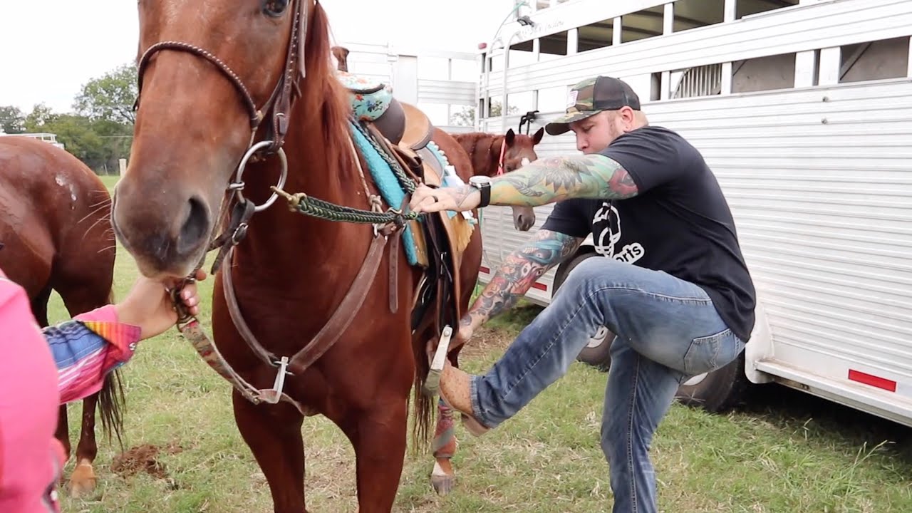 ALEX TRIED TO RIDE BABYFLO...