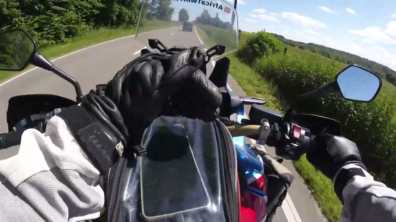 TET France Day 3 - Two CRF 1000 on the TET France Section 14