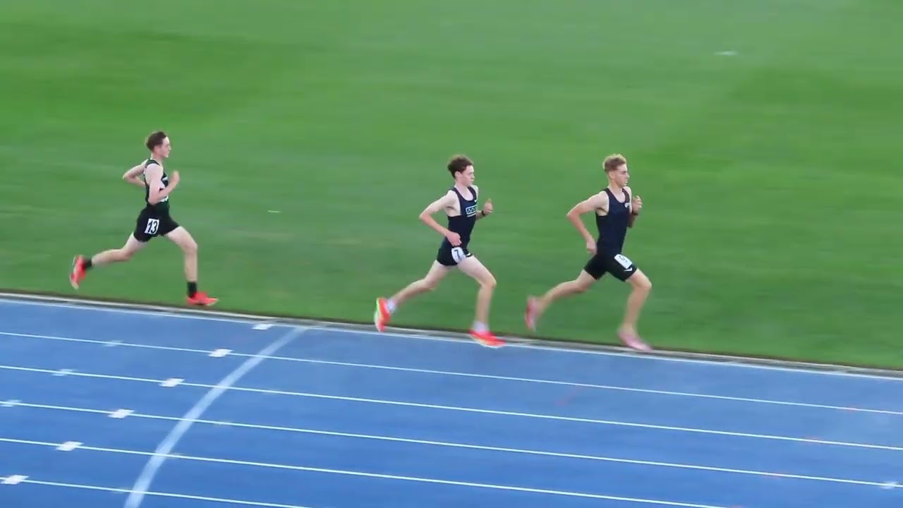 1500m U17 Men Final, 2025 QLD Athletic Championships, QSAC 16/03/2025